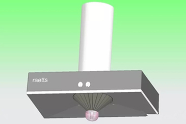 銳天科技最新NG娛樂無葉吸油煙機獲得新能源及節能環保行業三等獎